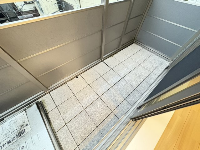 カーサグランデ本八幡のバルコニー