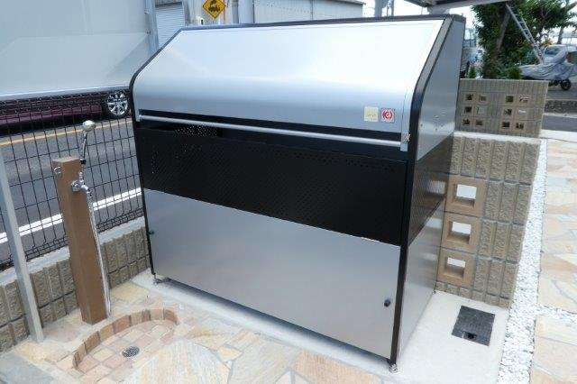 倉敷市酒津のアパートのその他共用部分|敷地内ゴミST・当番なし