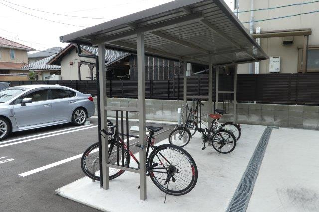 グラスペディアのその他共用部分|自転車置き場