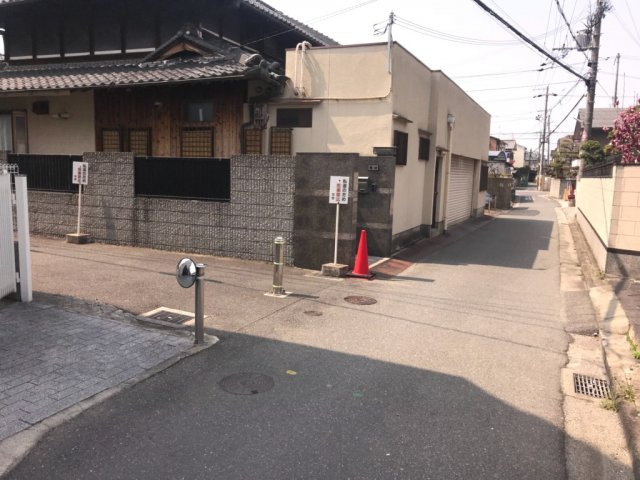 サン・タウン御領の前面道路含む現地写真