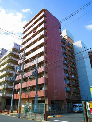 【外観】 | イマザキマンション　エヌ・ワン（長田駅賃貸） | 外観は落ち着いています