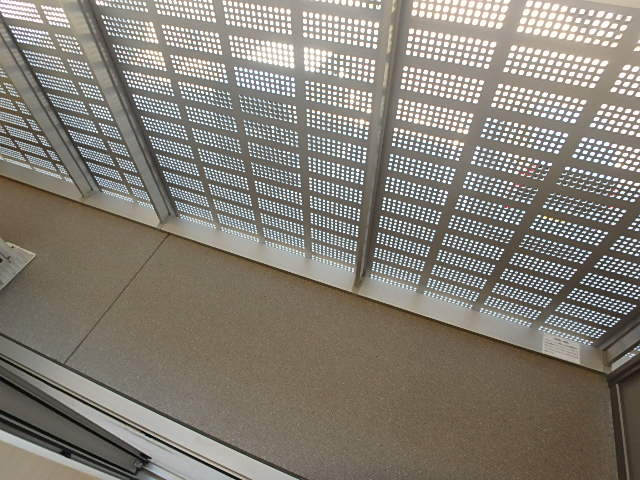 カミーユ上福原のバルコニー