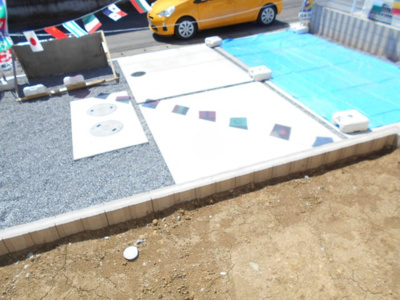 【駐車場】 | 岩槻区　徳力　全2棟　2号棟　南欧風住宅　らすと1棟