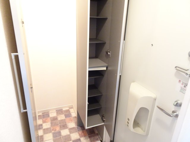 レセンテ花水木Bの玄関
