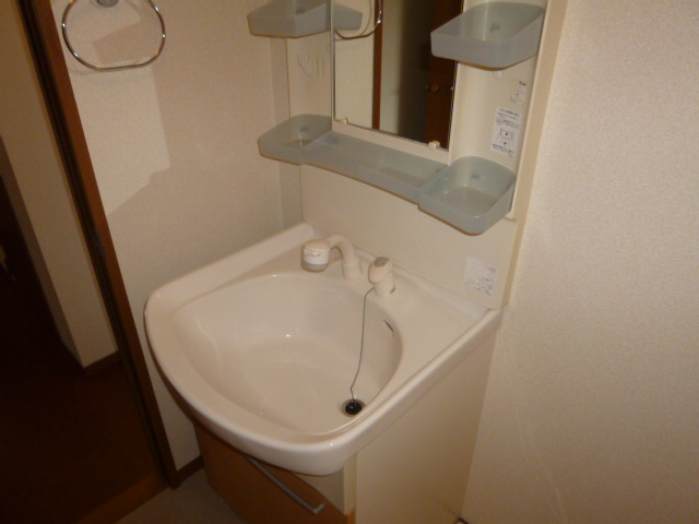 倉敷市福田町古新田のアパートの洗面所
