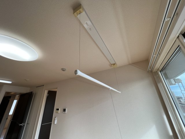 グランマルシェの設備|室内物干し