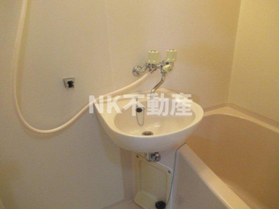 【洗面所】 | ハイムリップルパートV（荒本賃貸） | 洗面です