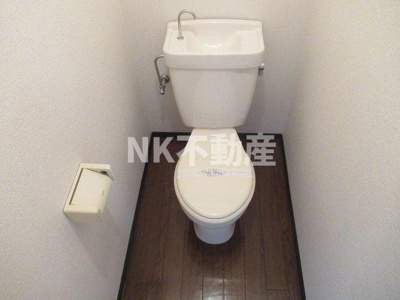 【トイレ】 | ハイムリップルパートV（荒本賃貸） | 落ち着いたトイレです