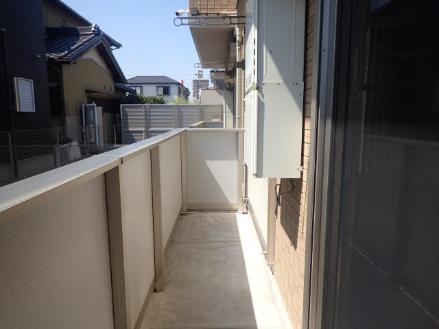アムールⅡのバルコニー