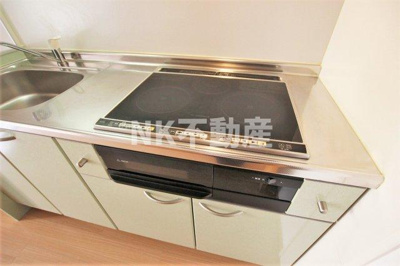 【キッチン】 | リバーサイド・ルーチェ（高井田賃貸） | きれいなキッチンです