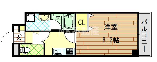【間取り】 | SA-COURT(エスア　コート）（荒本賃貸） | 間取りです