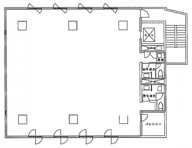 アイアンクオータビルの外観