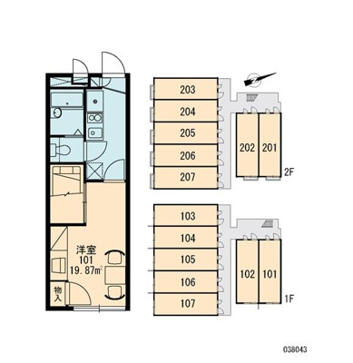 【区画図】 | アクシスⅡ