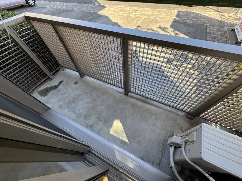 ニューノース参番館のバルコニー