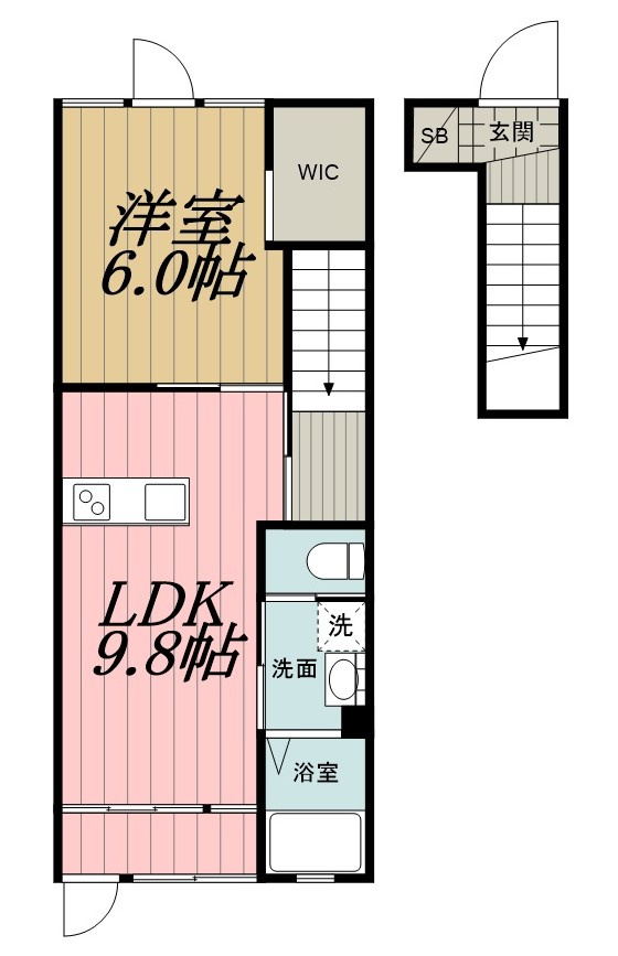 クレストⅤの間取り