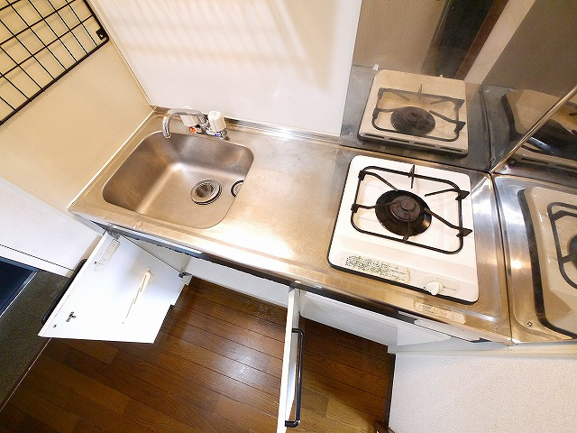 ラ・ベルメイゾンのキッチン|きれいなキッチンです