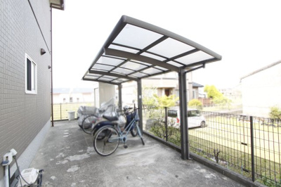 【その他共用部分】 | タンドル香芝Ａ | 駐輪場です