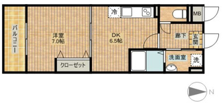【間取り】 | サニーテラスⅡ