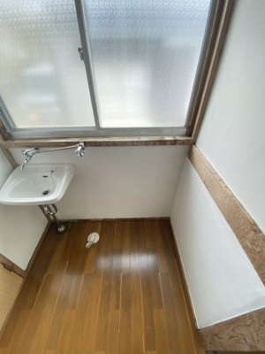 【洗面所】 | 伊藤貸家 | 室内洗濯機置き場