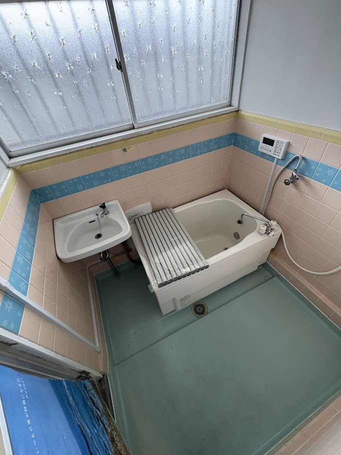 さくらコーポの浴室