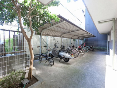 【その他共用部分】 | アール・ケープラザ横浜西 | 駐輪場・バイク置場