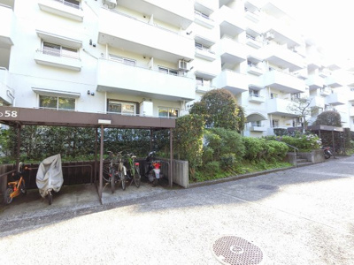 【その他共用部分】 | あざみ野団地3-3-3号棟 | 自転車・バイク置き場
