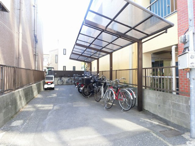 【その他共用部分】 | 蒲田コーポ | 駐輪場・バイク置場