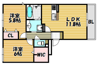 【間取り】 | コンフォールミタニ