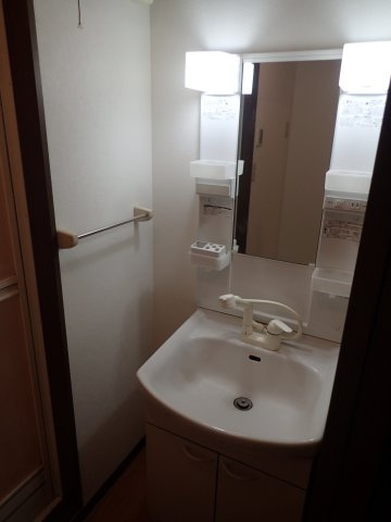 ルピナスの独立洗面台