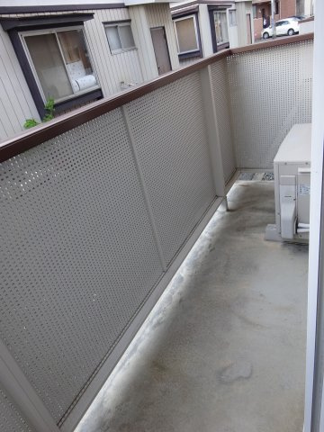 アミスターⅡのバルコニー