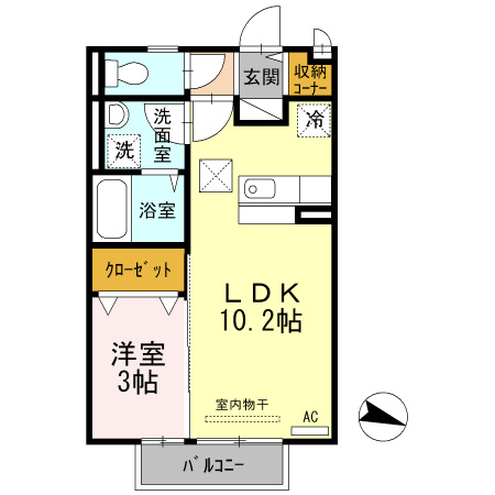 Kanarienの間取り