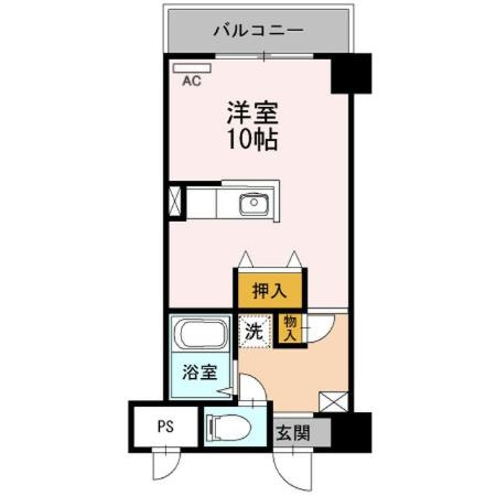 メセナ西条の間取り