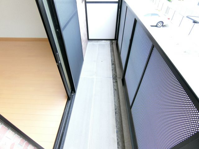 アムールKATAKURAのバルコニー