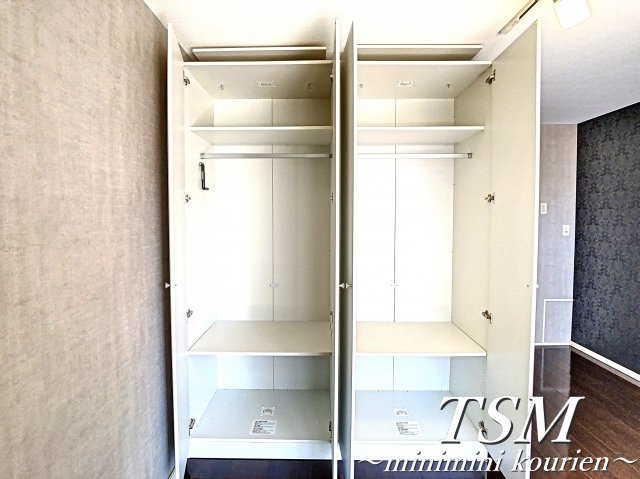Ｑｕａｔｒｅ　Ｄｅｍｅｕｒｅの収納|可動式のクローゼット