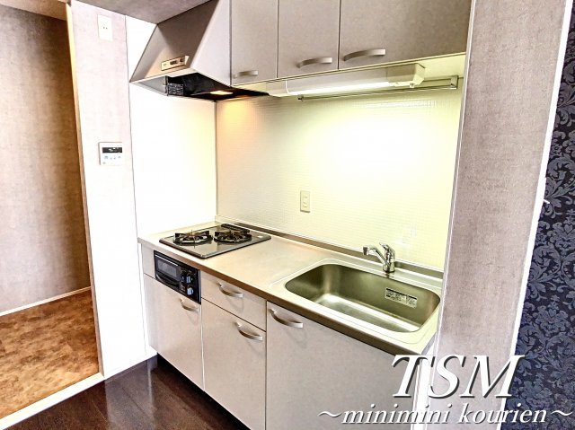 Ｑｕａｔｒｅ　Ｄｅｍｅｕｒｅのキッチン|システムキッチン付き