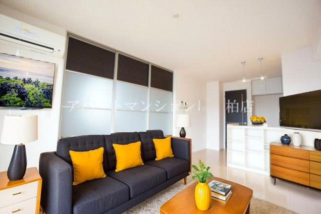 アネーロ・チヨの居間・リビング|CGで家具等を配置したものです。実際に家具等は含まれません。