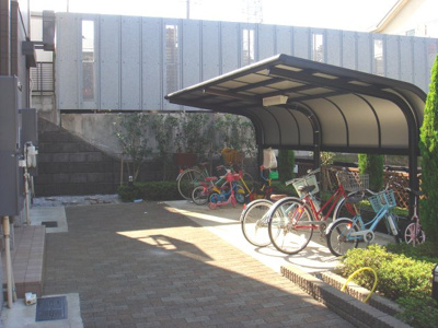【その他共用部分】 | シエロアスール【SHM】 | 屋根付き駐輪場！