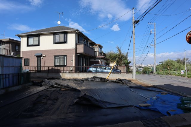 八千代市八千代台東５丁目　売地　建築条件なしの外観