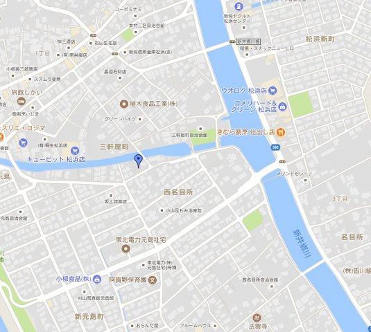 【地図】 | 新潟市北区新元島町　116.72坪