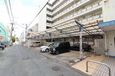 【駐車場】 | 今川マンション | 車をお持ちの方に嬉しい駐車場付きの物件です