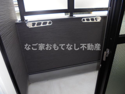 【バルコニー】 | シャローム光 | ※写真は別号室
