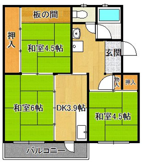 【間取り】