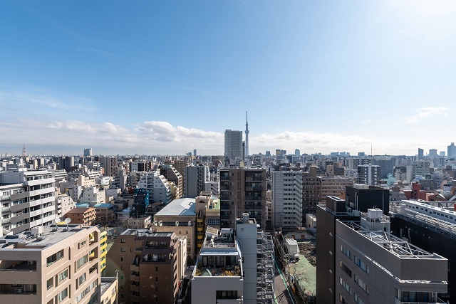 台東区北上野１丁目の賃貸マンションのその他|眺望