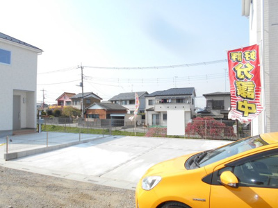 【駐車場】 | 白岡市　篠津　全3棟　2号棟　らすと1棟　47坪 | 2280から2180から1980から1880万円に価格変更です。