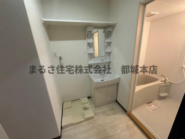 スカイコート下川東の洗面所