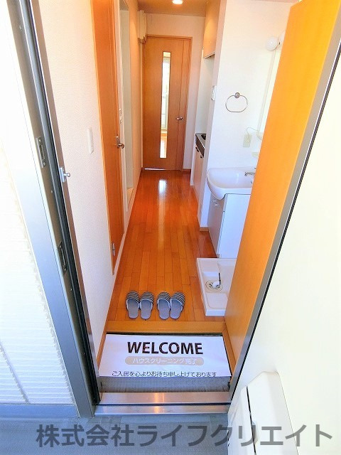 アバンウェルディッツォの玄関