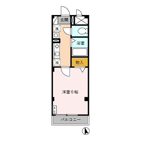 アバンウェルディッツォの間取り