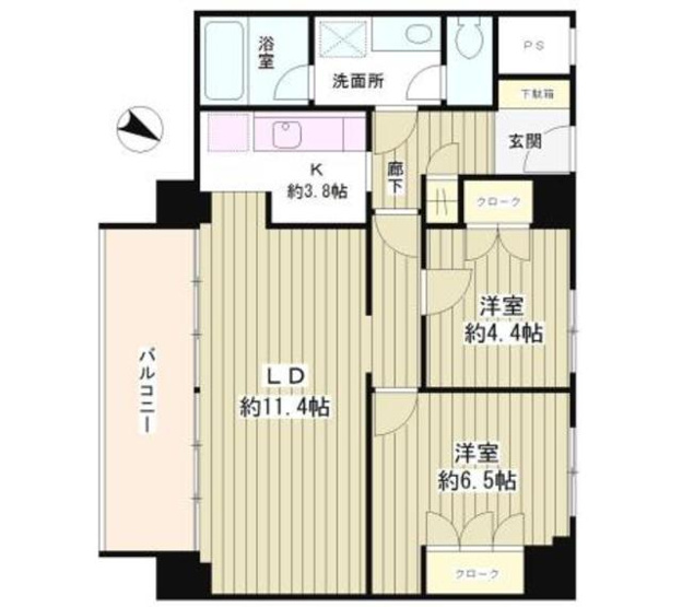 【間取り】 | リバー＆タワー | リバー＆タワー　人形町周辺の高級賃貸は人形町不動産で！