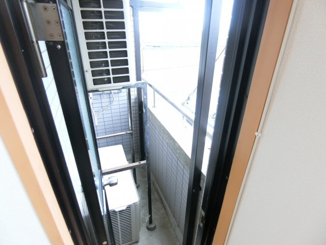 ラフィーネ2号館のバルコニー