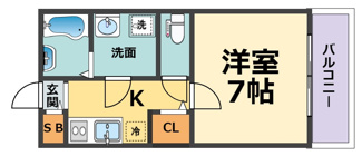 【間取り】 | A-style武庫川(エースタイルムコガワ) | A-style武庫川(エースタイルムコガワ) 